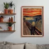 Clementoni Művészet A sikoly Munch 1000 db-os Compact puzzle