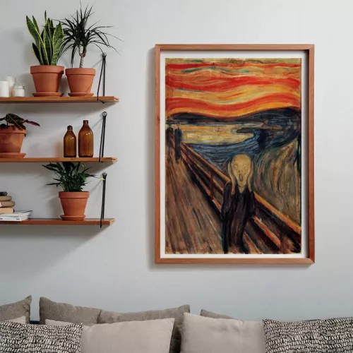 Clementoni Művészet A sikoly Munch 1000 db-os Compact puzzle