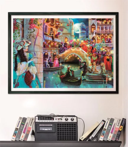 Clementoni Karnevál Moon Party 1000 db-os puzzle 