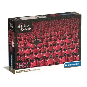 Clementoni Squid Game Impossible 1000 db-os Compact puzzle 