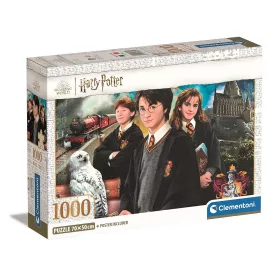   Clementoni Harry Potter Here Begins 1000 db-os Compact puzzle