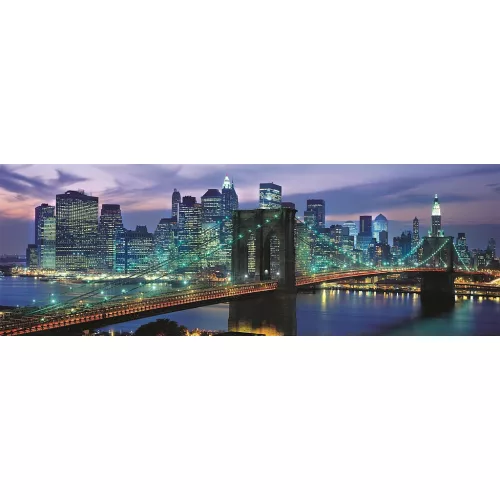 Clementoni New York Brooklyn Bridge 1000 db-os panorama puzzle 