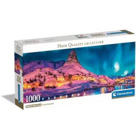 Clementoni Norvégia Lofoten 1000 db-os panorama puzzle 