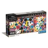 Clementoni Disney Mickey Pop Art 1000 db-os panorama Compact puzzle