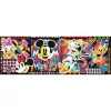 Disney Mickey Pop Art 1000 db-os panorama Compact puzzle Clementoni