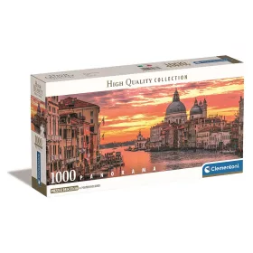   Clementoni Olaszország Canal Grande 1000 db-os panorama Compact puzzle 