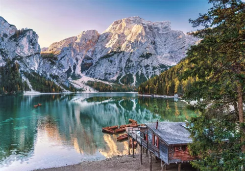 Clementoni Olaszország Lake Braies 1000 db-os puzzle 