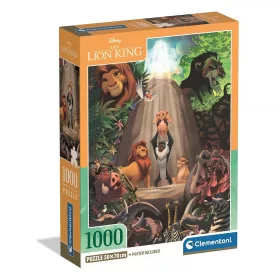   Clementoni Disney Az Oroszlánkirály Legacy 1000 db-os Compact puzzle