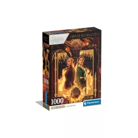 Clementoni Sárkányok Háza Fire 1000 db-os puzzle