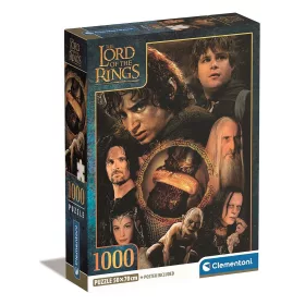   Clementoni A Gyűrűk Ura The One Ring’s Burden 1000 db-os Compact puzzle 