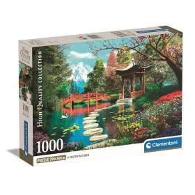 Clementoni Japán Gardens of Fuji 1000 db-os Compact puzzle