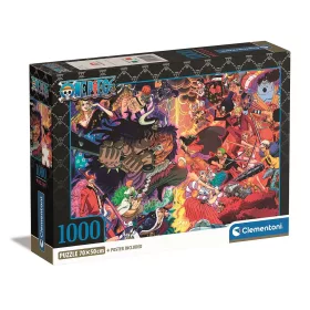 Clementoni One Piece Wano Country Arc 1000 db-os puzzle 