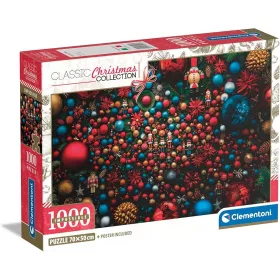 Clementoni Karácsonyi Impossible 1000 db-os Compact puzzle 