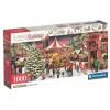 Clementoni Karácsonyi falu Village 1000 db-os panorama puzzle