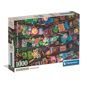   Clementoni Thaiföld Floating Market 1000 db-os Compact puzzle 