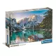 Clementoni Olaszország Lake Braies 1000 db-os Compact puzzle 