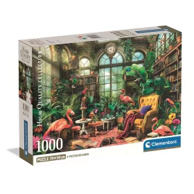 Clementoni Üvegház Library 1000 db-os Compact puzzle