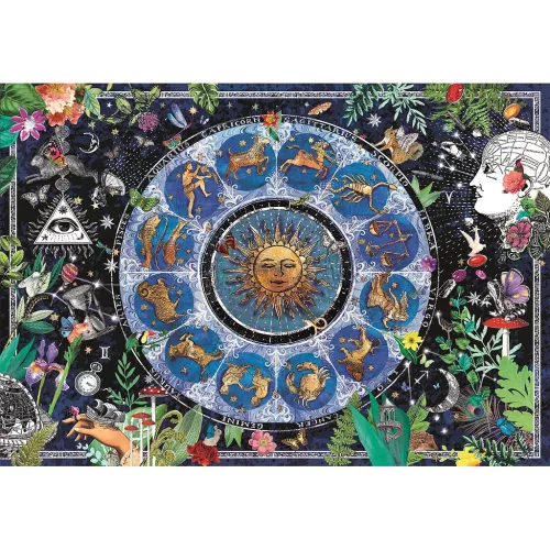 Asztrológia Chart 1000 db-os Compact puzzle Clementoni
