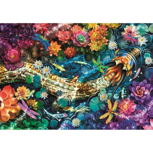 Clementoni Színes Koi River 1000 db-os Compact puzzle 