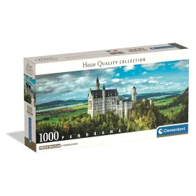   Clementoni Németország Neuschwantein 1000 db-os panorama Compact puzzle 