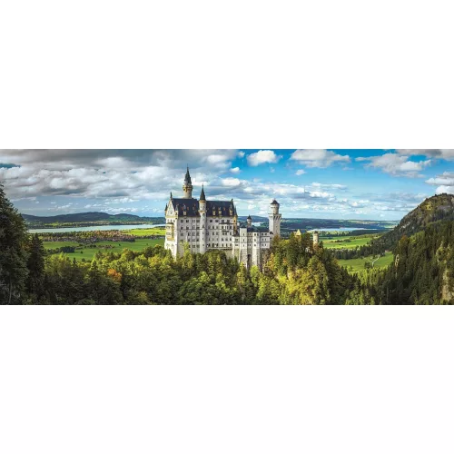 Németország Neuschwantein 1000 db-os panorama Compact puzzle Clementoni