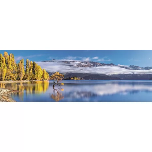 Új-Zéland Wānaka 1000 db-os panorama Compact puzzle Clementoni