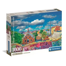 Clementoni Barcelona Park Güell 1000 db-os puzzle 