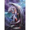 Clementoni Anne Stokes Dragon Mage 1000 db-os Compact puzzle