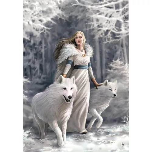 Clementoni Anne Stokes Winter Guardians 1000 db-os Compact puzzle