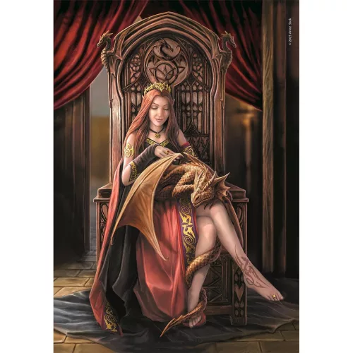 Anne Stokes Friends Forever 1000 db-os Compact puzzle Clementoni