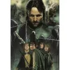 Clementoni A Gyűrűk Ura Aragorn & Hobbits 1000 db-os Compact puzzle 