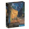 Clementoni Művészet A Kávézó terasza este Van Gogh 1000 db-os Compact puzzle 