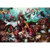 Clementoni Művészet A Lázadó angyalok bukása Bruegel 1000 db-os Compact puzzle