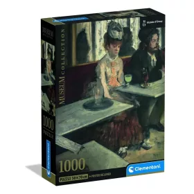   Clementoni Művészet Egy kávézóban Degas 1000 db-os Compact puzzle