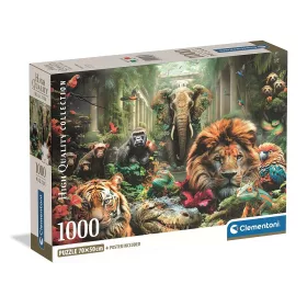 Clementoni Állatos Mystic Jungle 1000 db-os puzzle