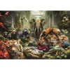 Clementoni Állatos Mystic Jungle 1000 db-os puzzle