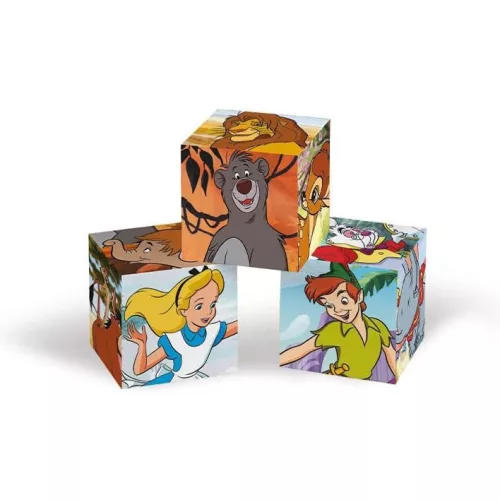 Clementoni Disney Classics Loveable Stories mesekocka 6 db-os