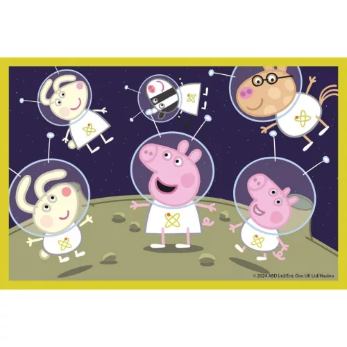 Clementoni Peppa malac Duck Pond mesekocka 6 db-os