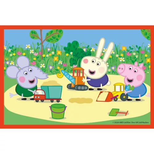 Clementoni Peppa malac Duck Pond mesekocka 6 db-os