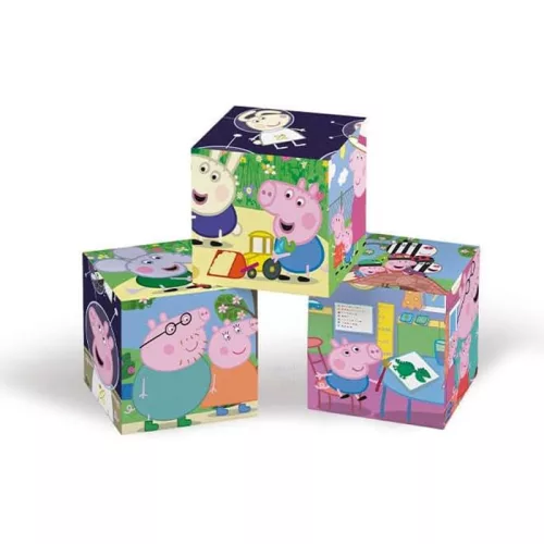 Clementoni Peppa malac Duck Pond mesekocka 6 db-os