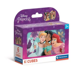 Clementoni Disney Hercegnők Bonding mesekocka 6 db-os