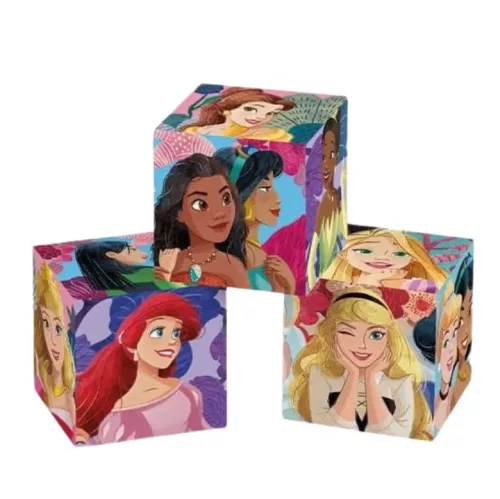 Clementoni Disney Hercegnők Bonding mesekocka 6 db-os