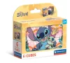Clementoni Disney Lilo és Stitch, A csillagkutya Smile mesekocka 6 db-os