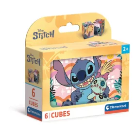   Clementoni Disney Lilo és Stitch, A csillagkutya Smile mesekocka 6 db-os