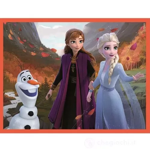 Clementoni Disney Jégvarázs Bound mesekocka 12 db-os