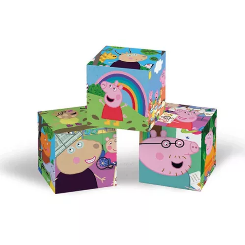 Clementoni Peppa malac Nature Class mesekocka 12 db-os