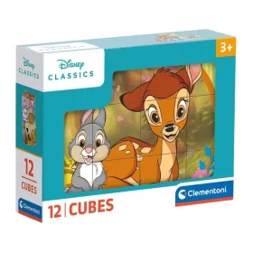 Clementoni Disney Classics Striped Frame mesekocka 12 db-os