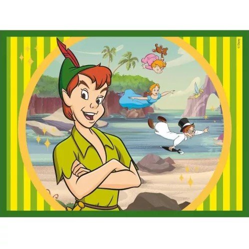 Clementoni Disney Classics Striped Frame mesekocka 12 db-os