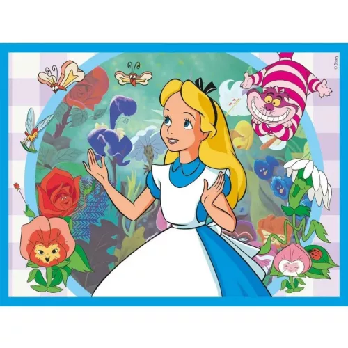 Clementoni Disney Classics Striped Frame mesekocka 12 db-os