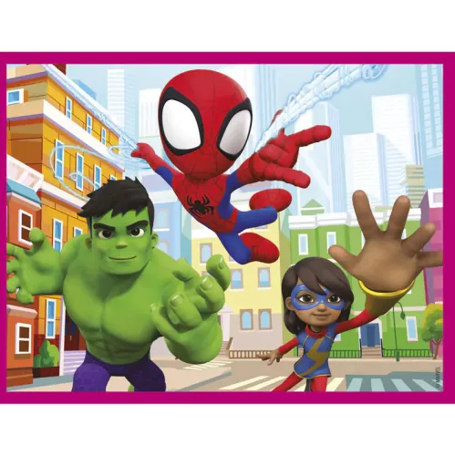 Clementoni Pókember Spidey mesekocka 12 db-os